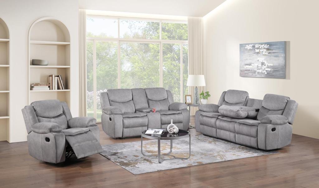 EMERSON SILVER GRAY SOFA