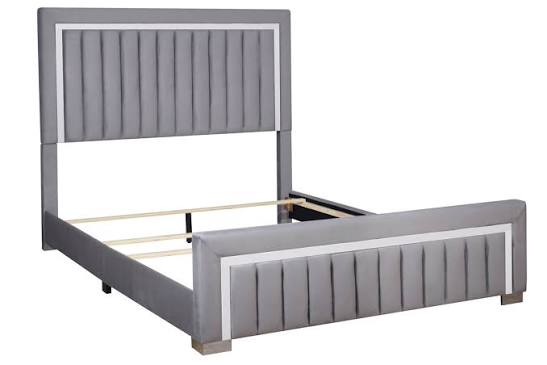HH820 - (Gray)   King Bed